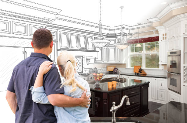 Professional Kitchen Flooring technician working in Woodstock, VA